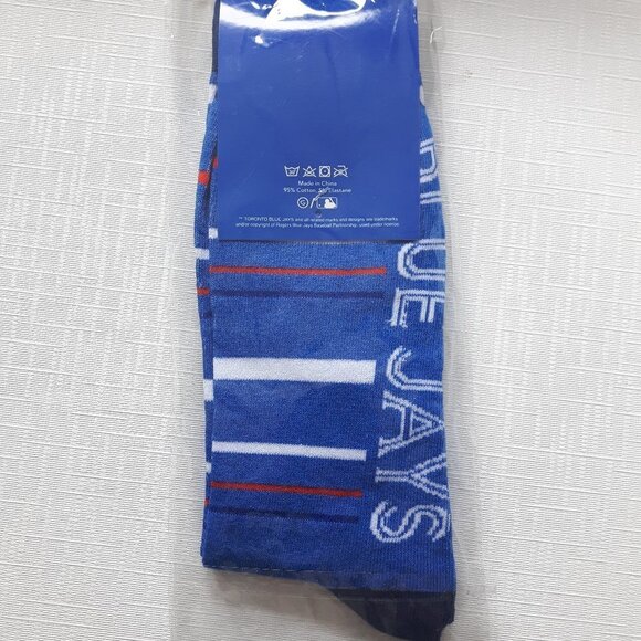Toronto Blue Jays Lotto 649 Socks L/XL - Picture 3 of 3